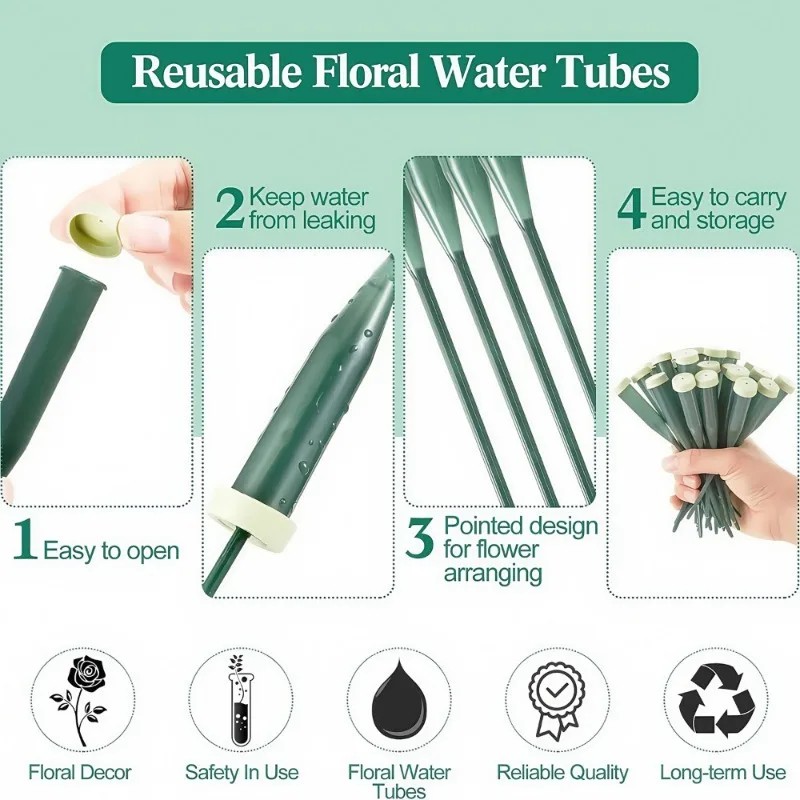 Quality Florist Supply - top quality 60 pcs floral water