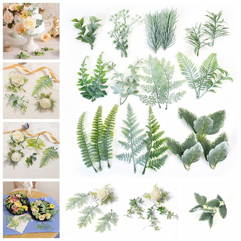 10Pcs Artificial Plants Leaf W – обзор и цена Palm Leaf Dried