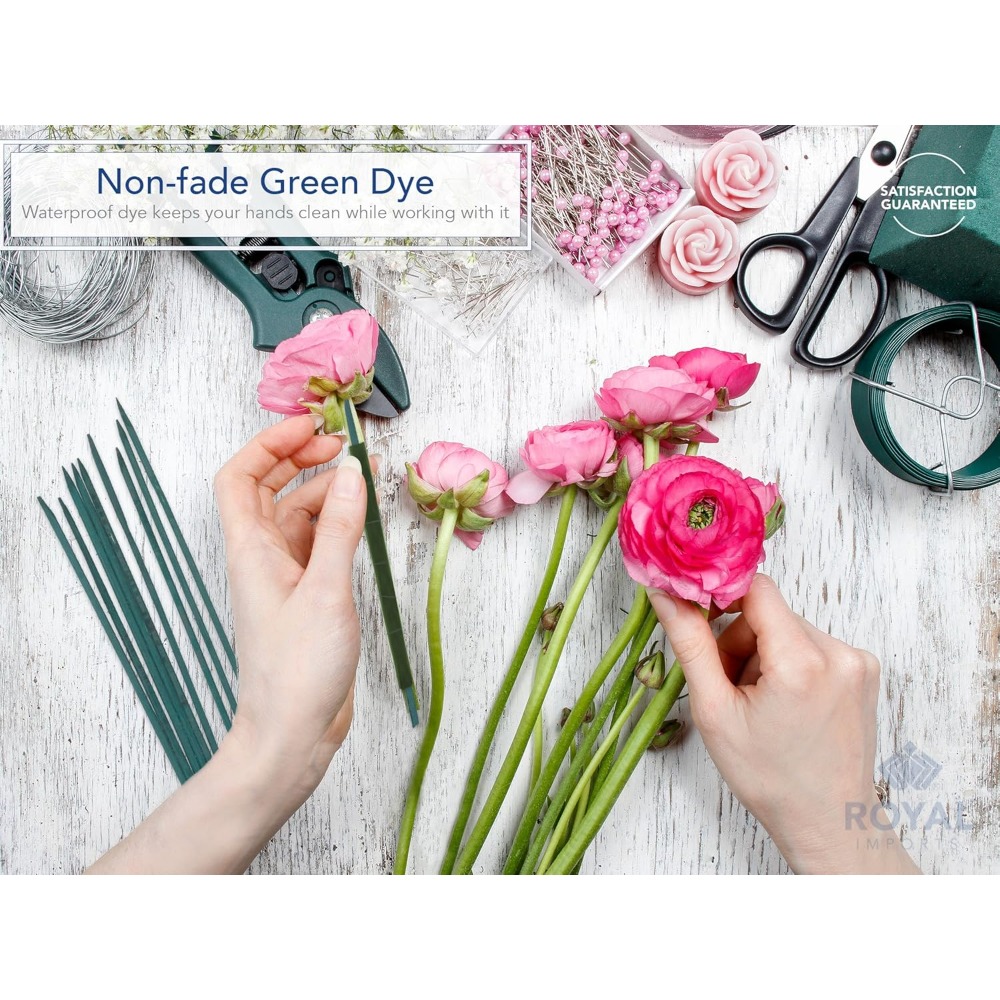 Green Wood Plant Stake, Floral – обзор и цена Floral Picks Wood