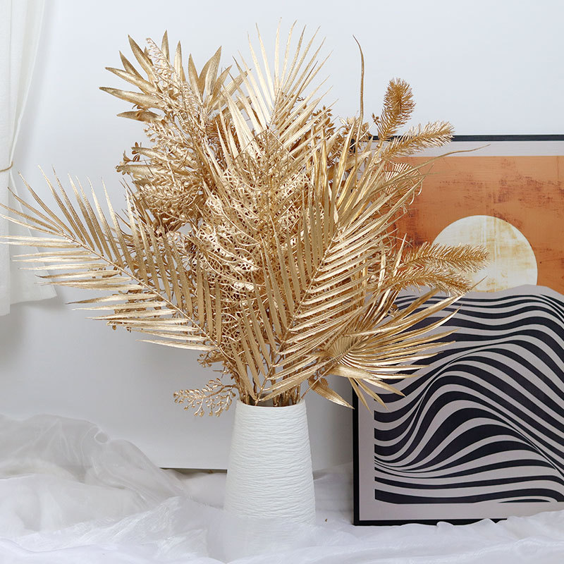 95CM Gold Artificial Plants Eu – обзор и цена Palm Leaf Dried