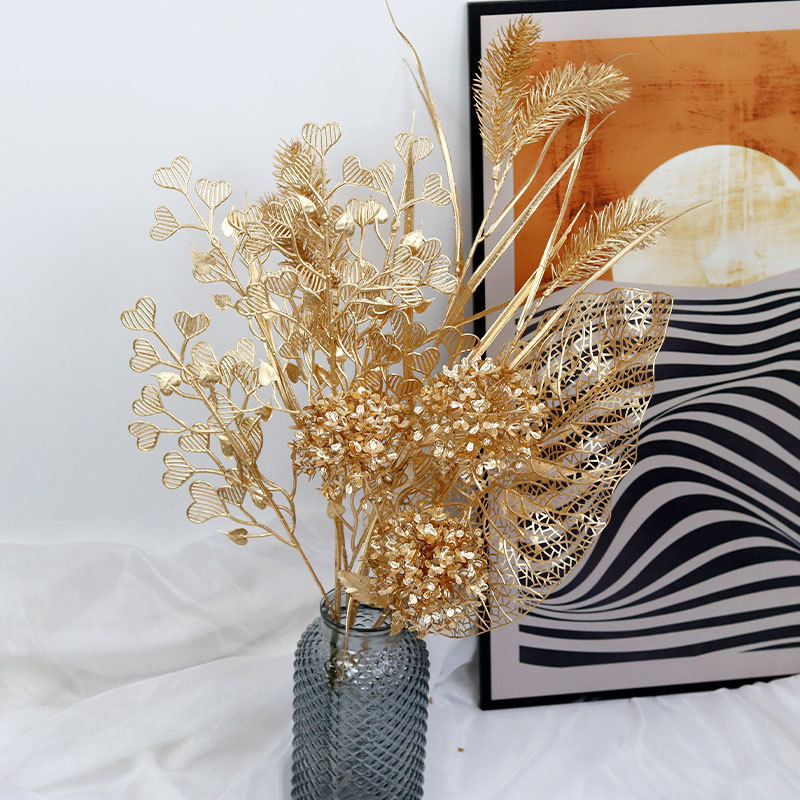 95CM Gold Artificial Plants Eu – обзор и цена Palm Leaf Dried