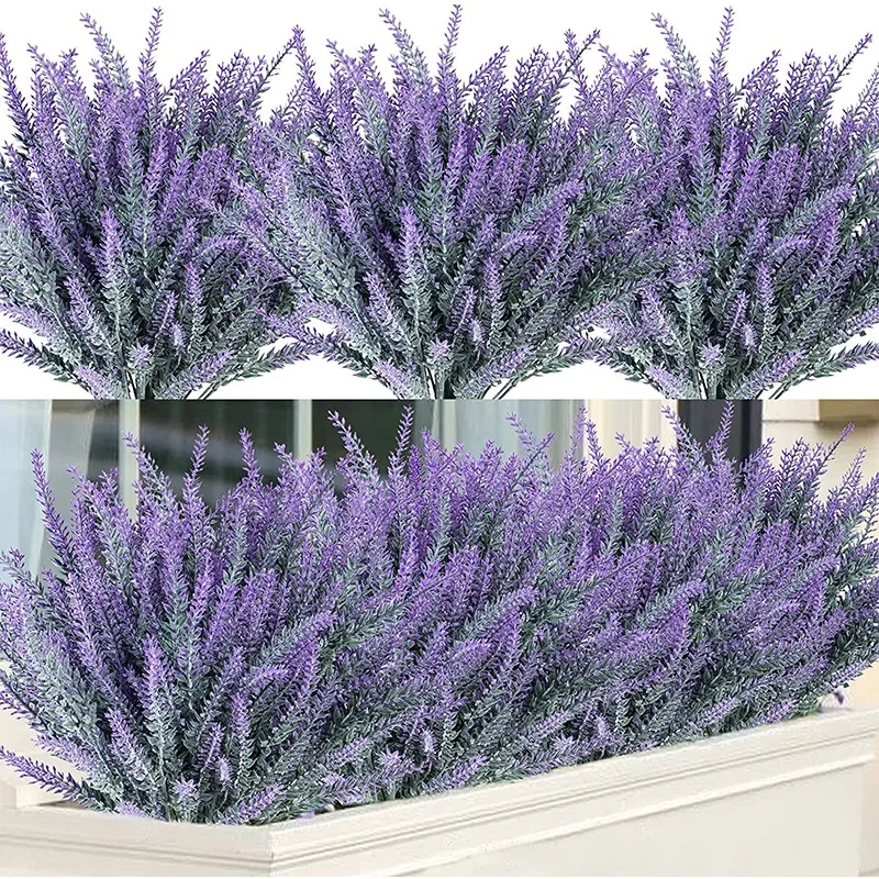 1 Bundle Purple Artificial Lav – обзор и цена Palm Leaf Dried