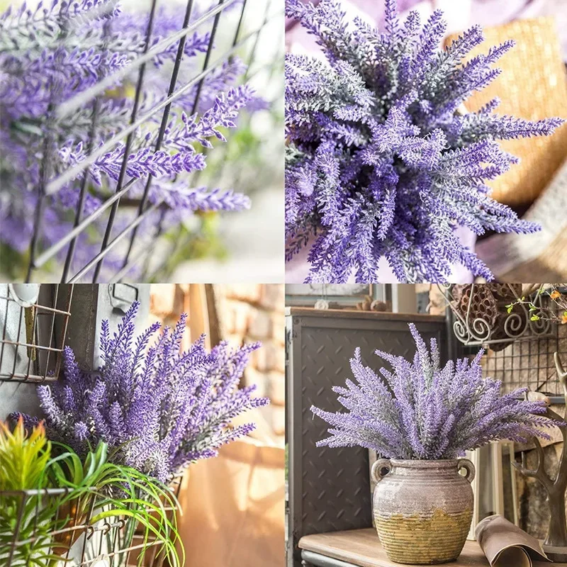 1 Bundle Purple Artificial Lav – обзор и цена Palm Leaf Dried