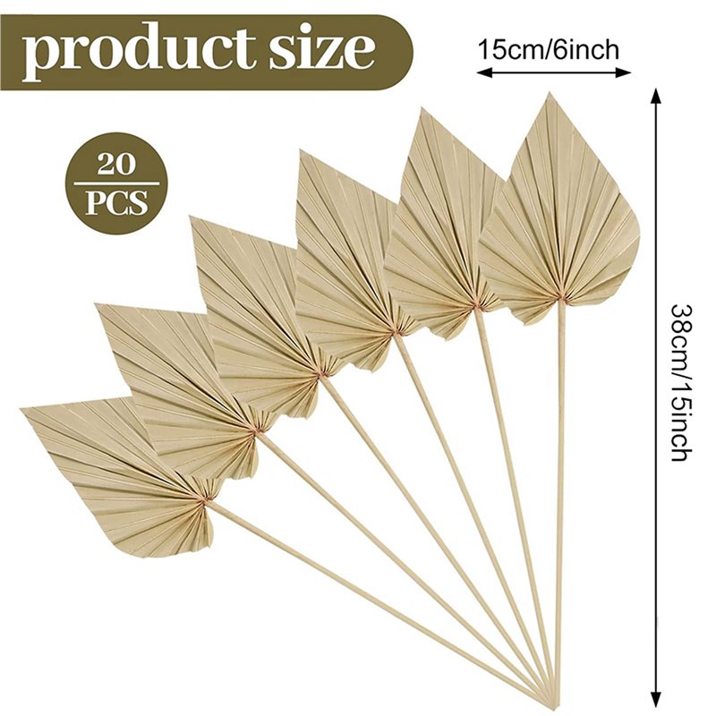 【ORNAMENT】80Pcs Boho Dried Pal – обзор и цена Palm Leaf Dried
