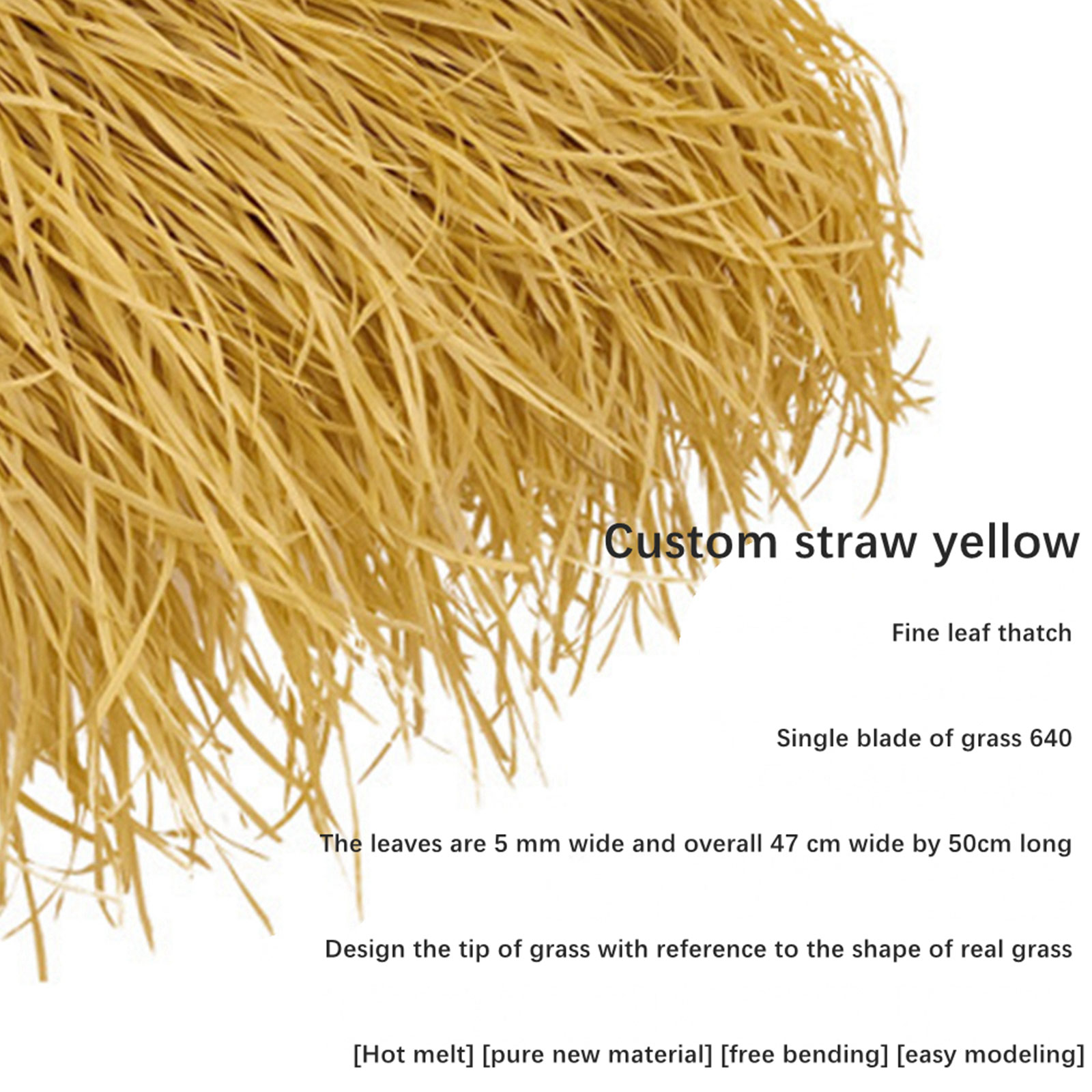 Straw Roof Thatch Simulation D – обзор и цена Palm Leaf Dried