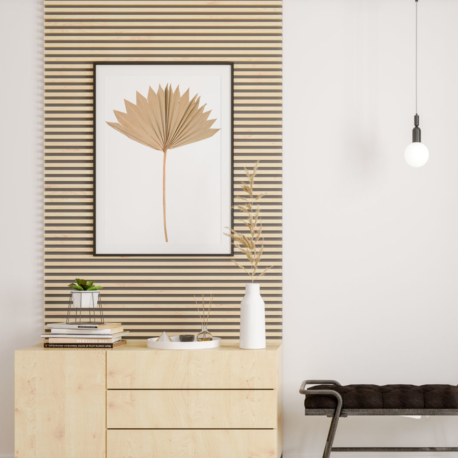 4Pcs Dried Palm Leaf Decor Nat – обзор и цена Palm Leaf Dried